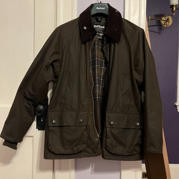 Barbour Classic Bedale Waxed Jacket Olive | Size 40 | Excellent Condition - Picture 1 of 4